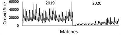 Influence of crowd size on home advantage in the Japanese football league
